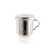 Quid Serenia, theekopje, 35 cl, met deksel en INOX-filter