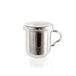 Quid Serenia, theekopje, 35 cl, met deksel en INOX-filter