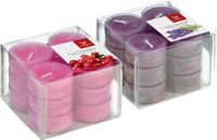 Trend Candles Bougies parfumées chauffe-plat - 24 pièces - lavande fraîche et myrtille