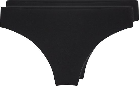 LingaDore Daily 2-Pack String - Maat S - Zwart - Dames