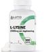 LUTO Supplements L-Lysine - 365 tabletten - 1000 mg per tablet