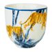 GENEVIEVE LETHU 537678 Mok 12,5 cl porselein – collectie BALADE IN LA JUNGLE – Ø 6,5 cm H 6 cm – kleur: blauw