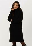 Minus Ava Knit Turtleneck Dress Dames - Jurk - Zwart - Maat L
