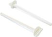 Beeztees Zitstokjes met houder - Plastic - Wit