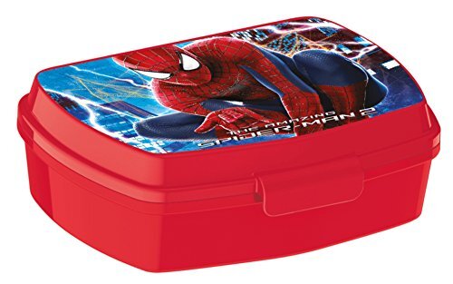 ALMACENESADAN 0418 Sandwichmaker rechthoekig meerkleurig Marvel Spiderman, 15 x 10 x 5,5 cm