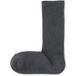 Chaussettes d'intérieur côtelées pour femme avec bord doux
