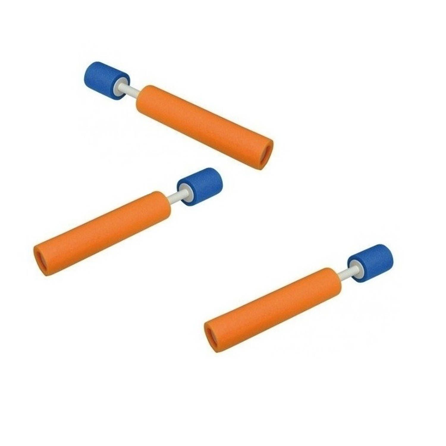 Summertime Waterpistolen - 3 stuks - Foam - 33 cm - Multi