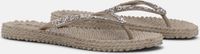 ILSE JACOBSEN Teenslipper 'CHEERFUL03G' lichtgrijs