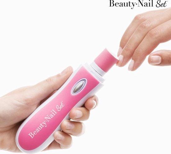 BeautyNail Set InnovaGoods Beauty Nail Set 5 Nagelpolijster - Roze