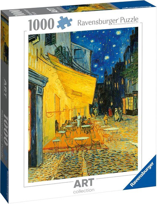 Ravensburger Art Cafe Terrace At Night Puzzle 2D 1000 Pieces