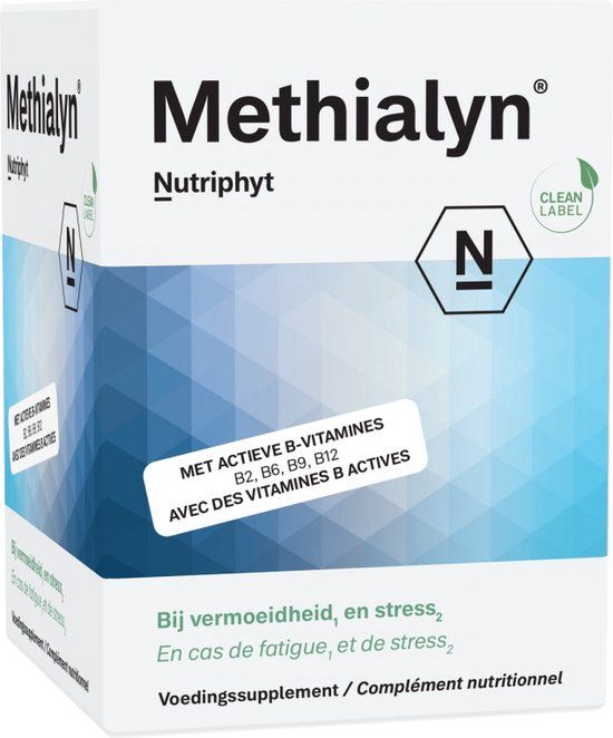 Nutriphyt Methialyn - Geavanceerd Vitamine B-Complex - 120mg - 120 tabletten