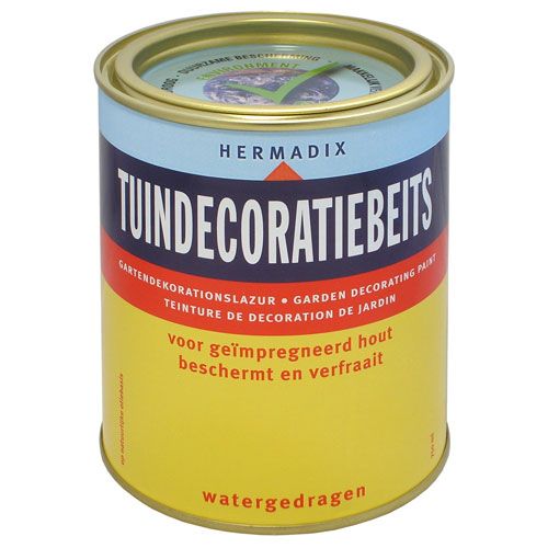 Hermadix Transparante Tuinbeits - 0,75 liter - Olijf Groen