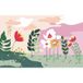 Papier peint panoramique - fleurs - 509 cm x 320 cm