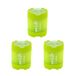 KUM - puntenslijper met opvangbakje 4-in-1, groen, set van 3