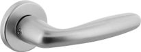 Intersteel Deurkruk Sigaar met ronde rozet ø50x7 mm aluminium