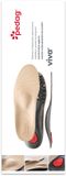 Pedag Viva 187 Leer Inlegzolen Beige Maat 44 Mannen