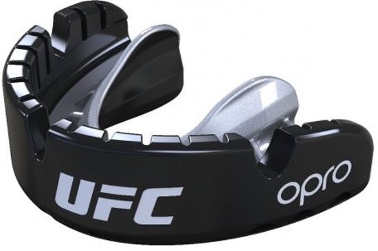 Opro UFC Gebitsbeschermer Gold voor Beugels Zwart Senior