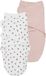 Meyco Baby Mini Panther Swaddlemeyco Inbakerdoek - Soft Pink - 0-3 Maanden - 2-pack