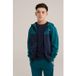 We Fashion Cardigan à capuche Bleu foncé Taille : 92
