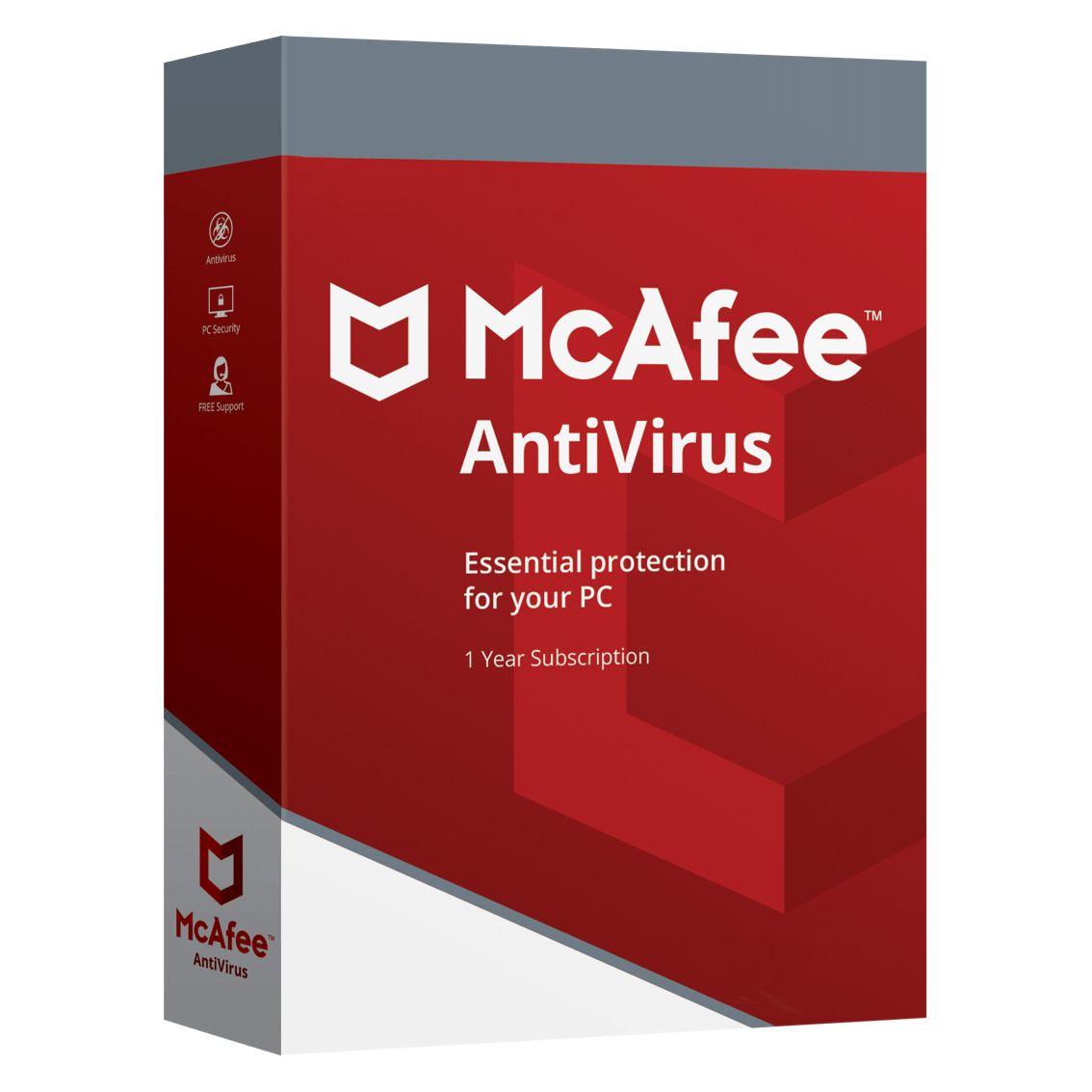 McAfee Antivirus Plus 2018 1 jaar Abonnement