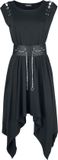 Jawbreaker Vampire Midi Dames Midi-jurk - zwart - M