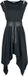 Jawbreaker Vampire Midi Dames Midi-jurk - zwart - M