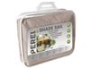 Perel Voile d'ombrage - 3,6 x 3,6 m - Taupe - Hydrofuge