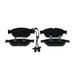 Bosch BP1838 plaquettes de frein - essieu avant - certification ECE-R90 - quatre plaquettes par jeu