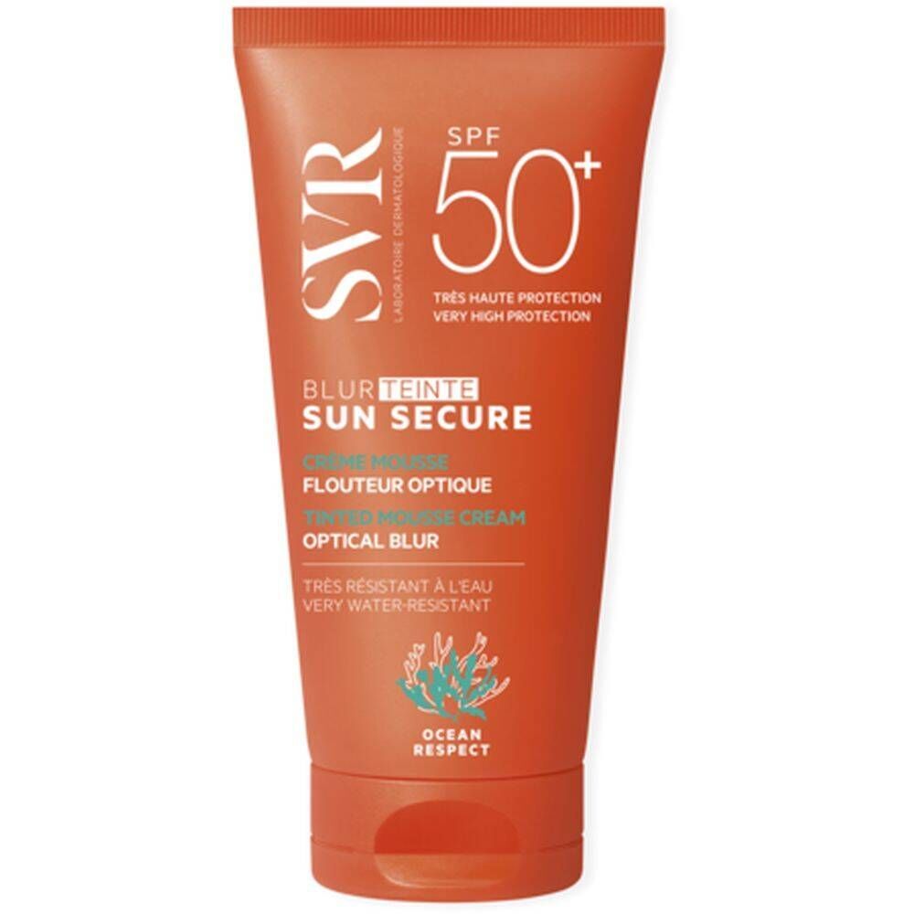 SVR SVR Sun Secure Blur Teinte Tinted Mousse Cream SPF50+