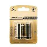 Duracell Carbon-zinkbatterijen, R14, 1,5 V, 2 stuks