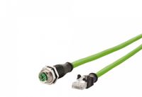 METZ CONNECT 142M2X25050 Câble réseau Vert 5 m Cat6a