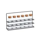 Wintem Kleine kruidenpotjes 55 ml met organizer van metaal