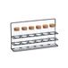 Wintem Kleine kruidenpotjes 55 ml met organizer van metaal