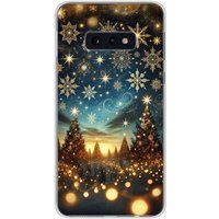 1001 coques Samsung Galaxy S10e magie de noel bedrukt siliconen hoesje