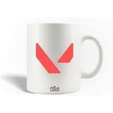 VALORANT Keramische mok maniacase, rood logo
