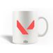 VALORANT Mug céramique maniacase, logo rouge