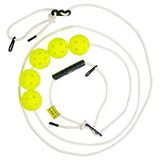 Franklin Sports Launch Line Baseball Hitting Trainer - IDB Swing Trainer + Batting Practice Aid - Honkbal + Softbal Batting Oefenapparatuur + Trainingshulp voor Hitters, Wit/Geel