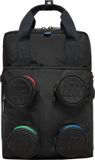 LEGO Brick 2x2 Backpack, Zwart, Polyester, 37 cm