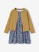 Vertbaudet Set - 2 delig - jurk - cardigan - bloemen - katoen