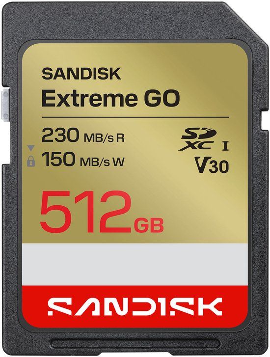 SanDisk SDXC Extreme GO 512GB