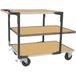 Fimm Tafelwagen Flat-pack met CC wiel 2 legbord 1095x540x980 mm