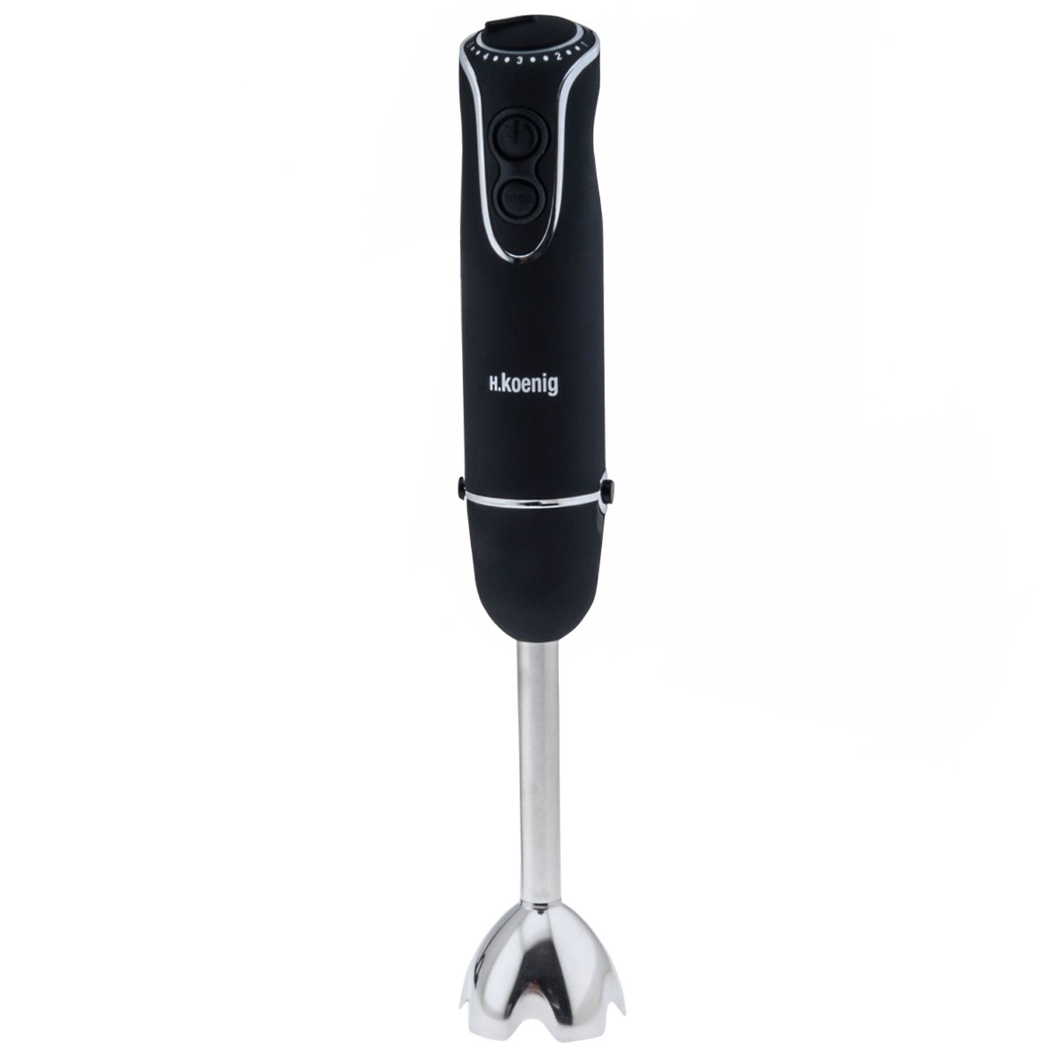H.KOENIG MIX75 4-in-1 Handblender - Zwart