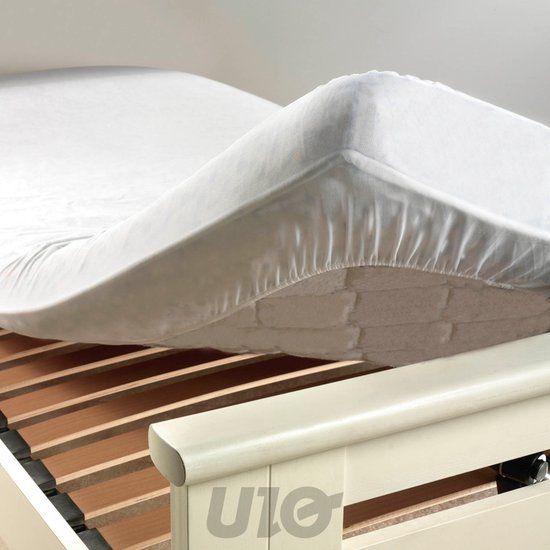 Douceur Bol Anti-mijt matrasbeschermer PONNY, waterdicht, Tweepersoons, 160 x 200 cm, Polyester, Wit