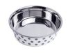 Petface Spots Deli Hondenbak, wit met grijze vlekken, 17 cm (pak van 1)