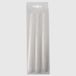 La Briantina Decoratieve kaarsen, wit, hoogte 20 cm x Ø 2 cm