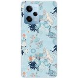 Xiaomi Siliconen hoesjes compatibel met Xiaomi Redmi Note 12 Pro 5G, Xiaomi Poco X5 Pro Kimono