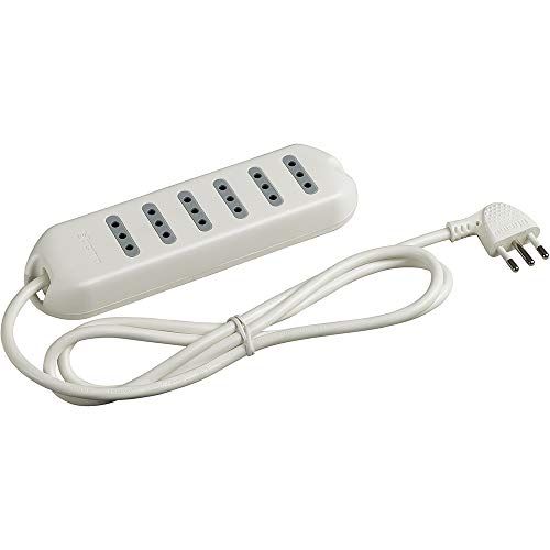 BTicino - Block 6 sleuven, wit - 8005543436141