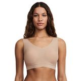 Chantelle SoftStretch Padded Top V-Neck Voorgevormde Bralette XS/S Golden Beige