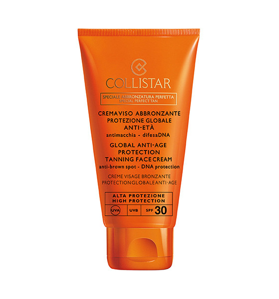 Collistar Global Anti-Age Protection Tanning Face Cream SPF30