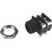 Cliff FCR1291 Jackplug 3,5 mm Bus, montage horizontal Nombre de pôles: 2 Mono Noir 1 pièce(s)
